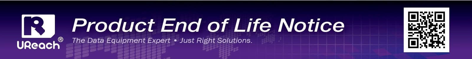 SATA Mini Series PRO218 End of Life Notice